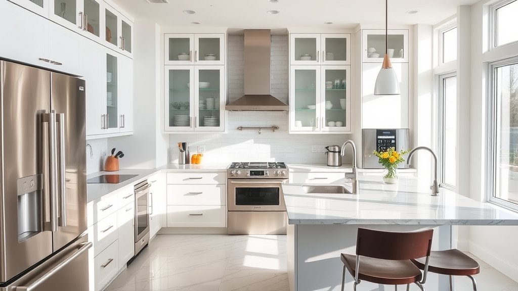 Maximiser l’espace de votre cuisine avec des astuces pratiques